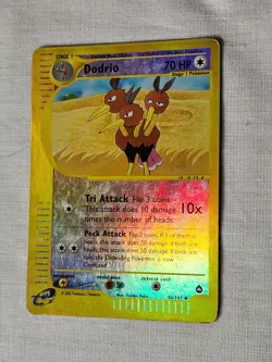 Played Dodrio - Reverse Holo 46 Aquapolis Pokemon TCG - Image 3