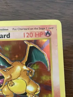 Pokemon TCG 1999 Base Set Charizard 4/102 Holo Rare Unlimited Holographic - Image 3