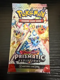 29x EMPTY Pokemon Prismatic Evolutions Booster Packs - Image 5