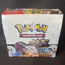 Pokemon TCG Scarlet & Violet Obsidian Flames Booster Box Factory Sealed SV03 - Image 1
