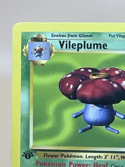 Pokemon Vintage 1st Edition Non-Holo Rare Vileplume - 31/64 Jungle - Wotc 1999 - Image 3