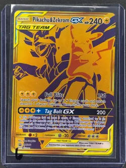 Pikachu Zekrom GX SM248 Pokemon Sun Moon Promo 2021 NM 🔥🔥🔥 - Image 3
