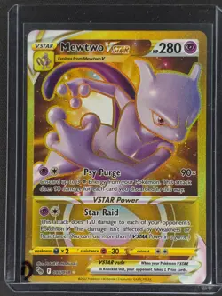 Mewtwo VSTAR (Secret) 086/078 Pokemon GO 2022 NM 🔥 - Image 3