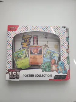 Pokemon TCG - Scarlet & Violet - 151 Poster Collection 3 Pack - Open No Packs - Image 1