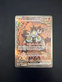 Pokemon TCG Prismatic Evolutions Sandy Shocks EX 159/131 Special Illustration NM - Image 1