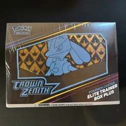 Crown Zenith Pokemon Center Elite Trainer Box Plus ETB - w/plastic case Incl - Image 3
