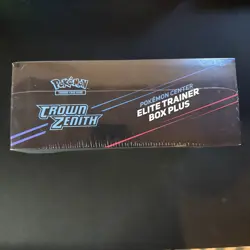 Crown Zenith Pokemon Center Elite Trainer Box Plus ETB - w/plastic case Incl - Image 4