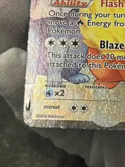 Pokemon TCG Flareon EX RC28/RC32 Generations Radiant Collection Full Art MP - Image 5