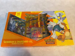 Pokemon TCG 2021 GX Tag Team Reshiram Charizard/Pikachu Zekrom Sealed - Image 1