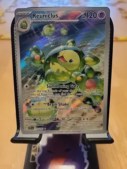 Pokemon TCG Temporal Forces Reuniclus Illustration Rare 171/162 NM/M - Image 1