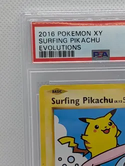 2016 Pokemon XY Surfing Pikachu Evolutions PSA 3 - Image 4