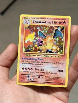 Charizard 11/108 HOLO BLEED Misprint Error Pokemon XY Evolutions VLP - Image 3