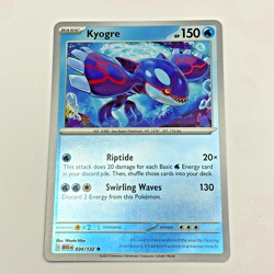 Kyogre Pokemon Mega Evolutions Reverse Holo 034/132 - Image 1