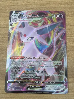 Espeon VMax 65/203: Evolving Skies Pokemon TCG Near Mint - Image 1
