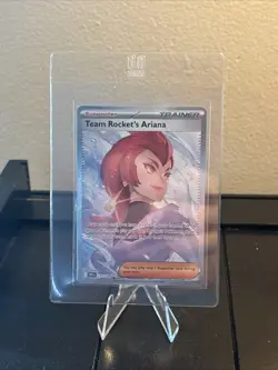 2025 Pokemon SV Destined Rivals DRI EN Team Rocket's Ariana #237/182 NM/M - Image 1
