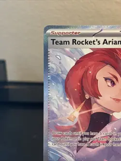 2025 Pokemon SV Destined Rivals DRI EN Team Rocket's Ariana #237/182 NM/M - Image 3