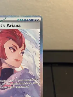 2025 Pokemon SV Destined Rivals DRI EN Team Rocket's Ariana #237/182 NM/M - Image 4