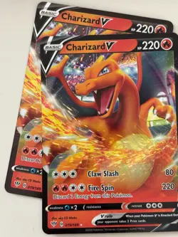 Charizard V 019/189 SWSH03 Ultra Rare Pokemon Sword & Shield Darkness Ablaze - Image 2