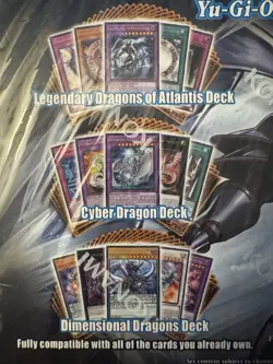 Konami Yu-Gi-Oh! Legendary Dragon Decks 3-Deck Box English Yami Yugi - Image 2