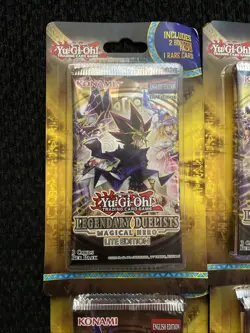 Yu-Gi-Oh! Booster Pack 1st Edition Legendary Duelists Magical Hero Lite Lot Of 6 - Image 2