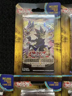 Yu-Gi-Oh! Booster Pack 1st Edition Legendary Duelists Magical Hero Lite Lot Of 6 - Image 4