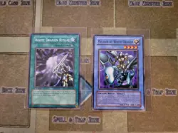 YUGIOH PALADIN OF WHITE DRAGON UNLIMITED + WHITE DRAGON RITUAL DPKB 1ST ED COM - Image 1