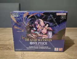 One Piece OP14 EB04 The Azure Sea's Seven Booster Box English New Sealed UK - Image 2