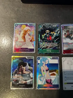 (x8) EB02 Extra Booster Anime 25th ONE PIECE TCG arlong,sanji,yamoto,vivi,nami - Image 2