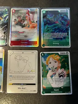 (x8) EB02 Extra Booster Anime 25th ONE PIECE TCG arlong,sanji,yamoto,vivi,nami - Image 3