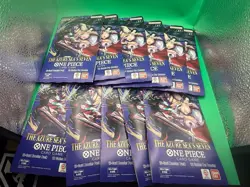 One Piece OP-14 Sleeved Booster Pack Sealed Lot Of 11 - Image 2