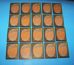 Magic The Gathering Urza's Saga (Mixed Lot 20 Different Red Cards) Vintage 1998 - Image 2