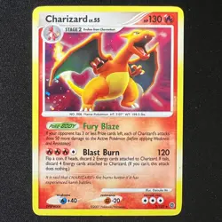 Charizard LV.55 3/132 - 2007 Secret Wonders Holo Rare Pokemon Cards TCG MP - Image 1