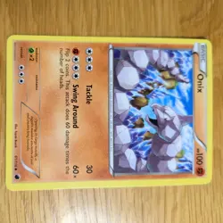ONIX 61/116 POKEMON CARD (PLASMA FREEZE SET) - Image 2