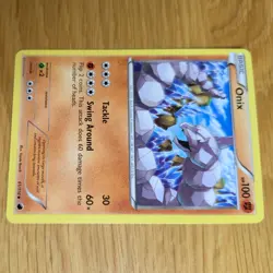 ONIX 61/116 POKEMON CARD (PLASMA FREEZE SET) - Image 4