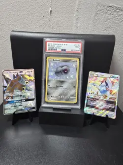 Pokemon Mixed Card Lot - Beldum SV30 PSA 9, Lugia Vstar 139, Turtonator GX SV52 - Image 1