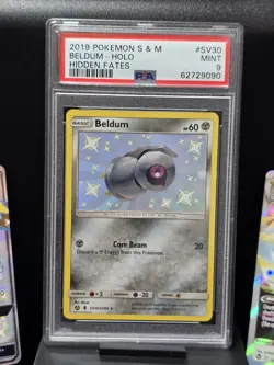 Pokemon Mixed Card Lot - Beldum SV30 PSA 9, Lugia Vstar 139, Turtonator GX SV52 - Image 2