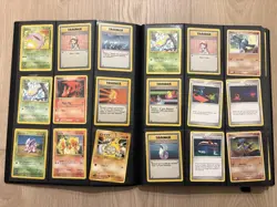 Pokemon TCG WOTC Vintage Card bundle in binder collection including rares holos - Image 4
