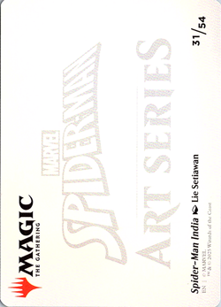 Spider-Man India Art Card (Gold-Stamped Signature) S Art Series: Marvel's Spider - Image 2