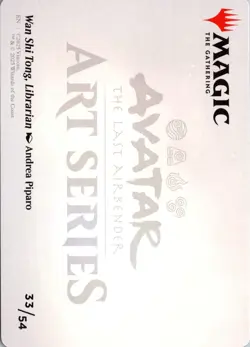 Wan Shi Tong, Librarian Art Card S Art Series: Avatar: The Last Airbender 33 NM - Image 2