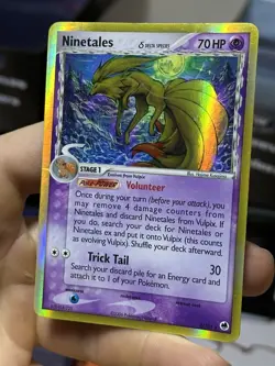 Ninetales 8/101 Delta Species EX Dragon Frontiers 2006 Holo Rare Pokemon Card - Image 5