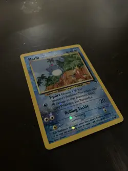 Pokemon Marill 11/18 Reverse Holo Pokemon Card - Image 1