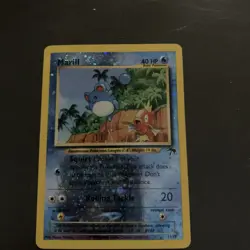 Pokemon Marill 11/18 Reverse Holo Pokemon Card - Image 3