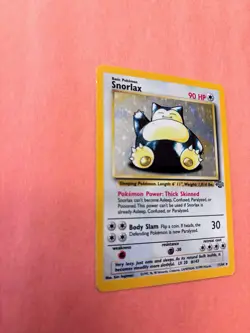 Pokemon TCG Snorlax Jungle Holo Card 11/64 Unlimited Rare MP Condition - Image 3