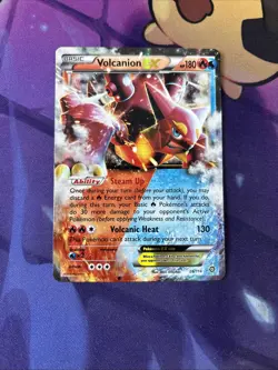 Volcanion EX - 26/114 - Pokemon Steam Siege XY Ultra Rare Card MP - Image 1