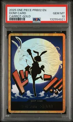PSA 10 One Piece PRB02 EN Don!! Card Carrot Gold Premium Booster The Best Vol 2 - Image 1