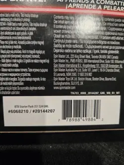 NEW Bakugan Starter 3 Pack Special Attack Nillious, Dragonoid, Bruiser w Cards - Image 4