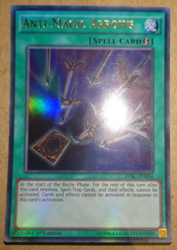 Anti-Magic Arrows DPBC-EN004 Ultra Rare 1st Edition Yu-Gi-Oh! Card - Image 1