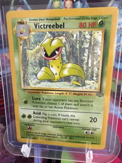 Pokemon TCG Victreebel Jungle Unlimited Rare Card 30/64 Never Played, NM! - Image 1