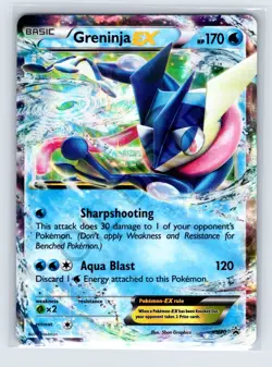 Greninja EX - XY20 - Pokemon XY Black Star Promo Ultra Rare Card NM / LP - Image 1
