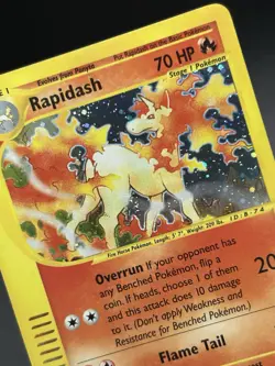 RAPIDASH Pokemon Card - WOTC - Expedition Base Set - 26/165 - HOLO - NM (A) - Image 4